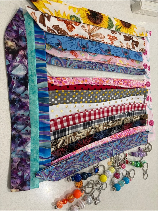 The Unbranded Brand Accessories - BUY 2 MIX & MATCH SPARKLY CHARMS & HOME SEWN SCARFS 2 for $32 SOME MATCH SCARF/C